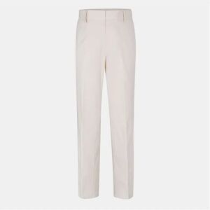 Hugo Boss Men's Genius Solid Patterned Straight Chinos - White - Size: 36W r Hugo Boss Men's Genius Solid Patterned Straight Chinos - White - Size: 36W r