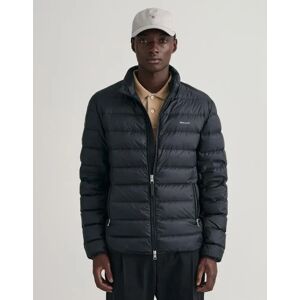 Men's GANT Light Mens Down Jacket - Black - Size: 46/Regular