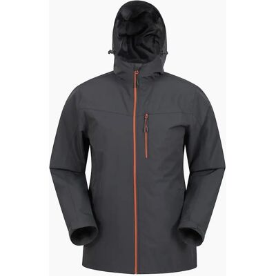 Men's Mountain Warehouse Mens Brisk Extreme Waterproof Jacket - Grey - Size: 44/Regular Men's Mountain Warehouse Mens Brisk Extreme Waterproof Jacket - Grey - Size: 44/Regular
