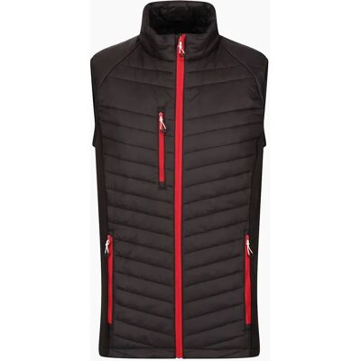 Men's Regatta Professional Mens Quilted Hybrid Gilet - Black - Size: Regular/34 Men's Regatta Professional Mens Quilted Hybrid Gilet - Black - Size: Regular/34