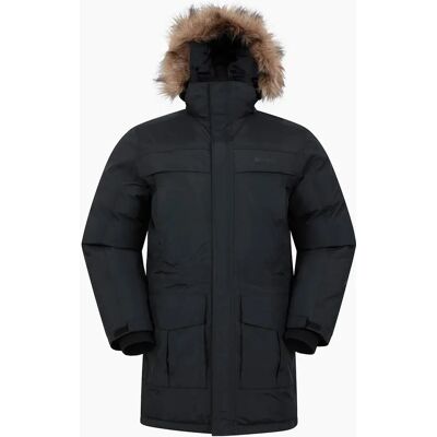 Men's Mountain Warehouse Mens Antarctic Extreme Waterproof Down Jacket - Grey - Size: 42/Regular Men's Mountain Warehouse Mens Antarctic Extreme Waterproof Down Jacket - Grey - Size: 42/Regular