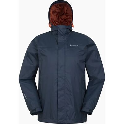 Mountain Warehouse Mens Torrent Waterproof Jacket - Navy - Size 42/Regular Mountain Warehouse Mens Torrent Waterproof Jacket - Navy - Size 42/Regular
