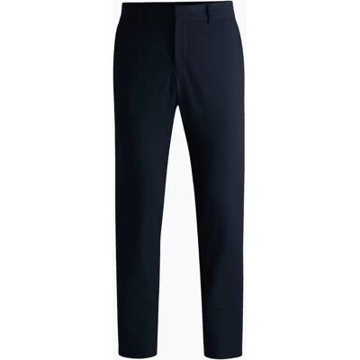 Hugo Boss Men's P-Genius Modern Fit Navy Chino Trousers - Black Hugo Boss Men's P-Genius Modern Fit Navy Chino Trousers - Black