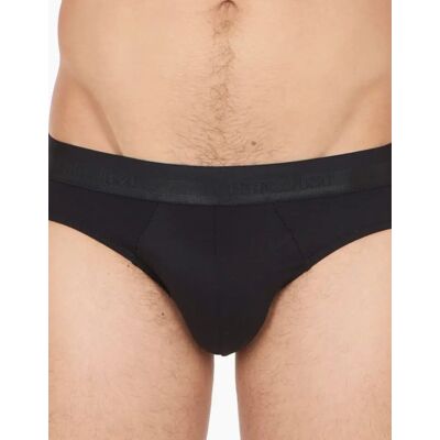 Hom Men's Classic Cotton Modal Mini Brief, Black - Size: 35/34/32 Hom Men's Classic Cotton Modal Mini Brief, Black - Size: 35/34/32