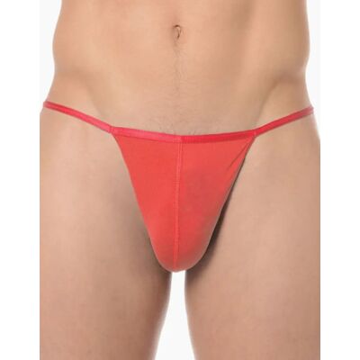 Hom Men's Plume Ultra-light G-String, Red - Size: 37/36/32 Hom Men's Plume Ultra-light G-String, Red - Size: 37/36/32