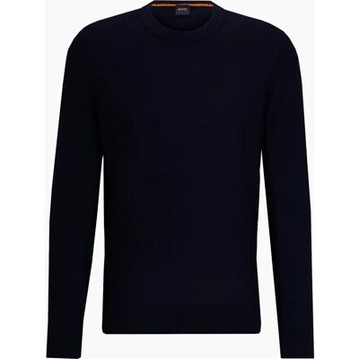 Men's Hugo Boss Men's Navy Avac Jumper - Black - Size: 38 Men's Hugo Boss Men's Navy Avac Jumper - Black - Size: 38