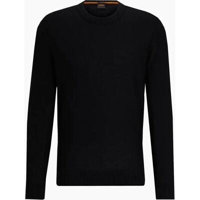 Men's Hugo Boss Men's Black Avac Jumper - Size: 40 Men's Hugo Boss Men's Black Avac Jumper - Size: 40