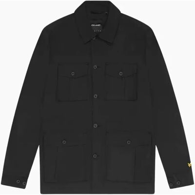 Lyle & Scott Jet Black Field Jacket Lyle & Scott Jet Black Field Jacket