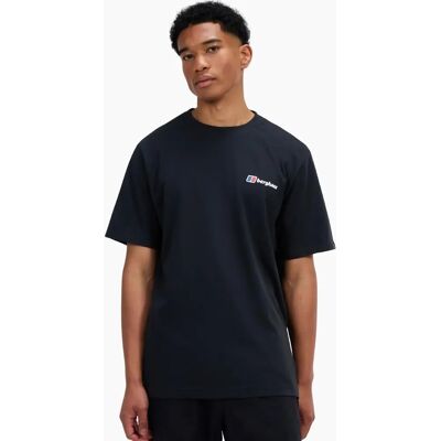 Men's Berghaus Mens Class Logo Short Sleeve T-Shirt - Black - Size: 36 Men's Berghaus Mens Class Logo Short Sleeve T-Shirt - Black - Size: 36