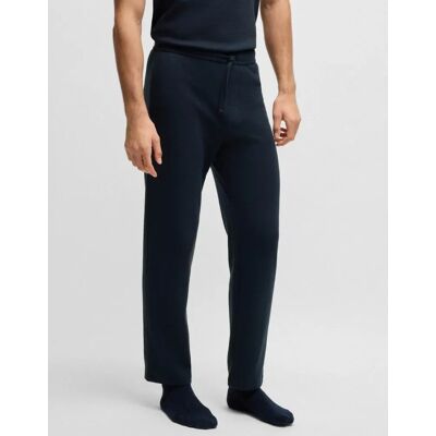 Hugo Boss Men's BOSS Orange Waffle Mens Cotton-Blend Pyjama Bottoms with Embroidered Logo - Dark Blue 403 - Navy - Size: 33/32/32/38/Regular Hugo Boss Men's BOSS Orange Waffle Mens Cotton-Blend Pyjama Bottoms with Embroidered Logo - Dark Blue 403 - Navy - Size: 33/32/32/38/Regular