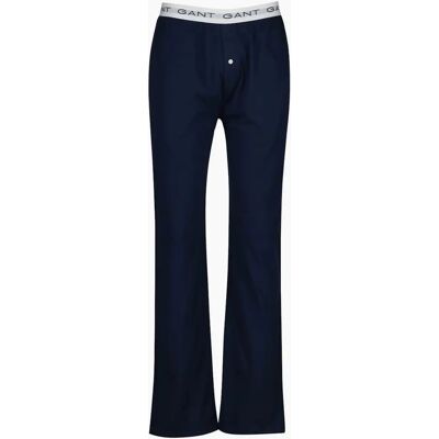 GANT Men's Contrast Waistband Jersey Pyjama Bottoms, Navy - Size: 35/34/32 GANT Men's Contrast Waistband Jersey Pyjama Bottoms, Navy - Size: 35/34/32