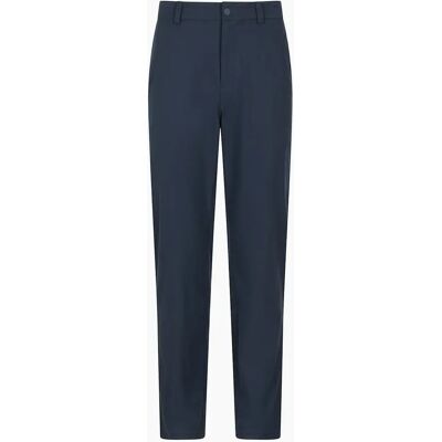 Men's Mountain Warehouse Mens Nature Stretch Chino Trousers - Navy - Size: 32 Men's Mountain Warehouse Mens Nature Stretch Chino Trousers - Navy - Size: 32