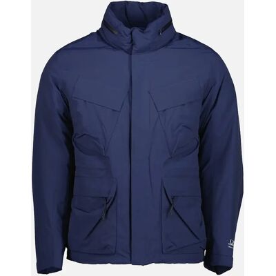 CP Company Men's Micro-M Down Field Jacket - Navy - Size: Regular/34 CP Company Men's Micro-M Down Field Jacket - Navy - Size: Regular/34