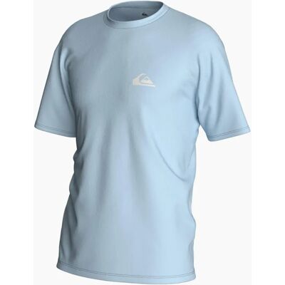 Men's Quiksilver Mens Everyday Short Sleeve UPF 50 Surf T-Shirt - Blue - Size: 42 Men's Quiksilver Mens Everyday Short Sleeve UPF 50 Surf T-Shirt - Blue - Size: 42