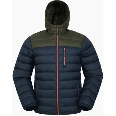 Men's Mountain Warehouse Mens Link Padded Jacket - Green - Size: Regular/32 Men's Mountain Warehouse Mens Link Padded Jacket - Green - Size: Regular/32