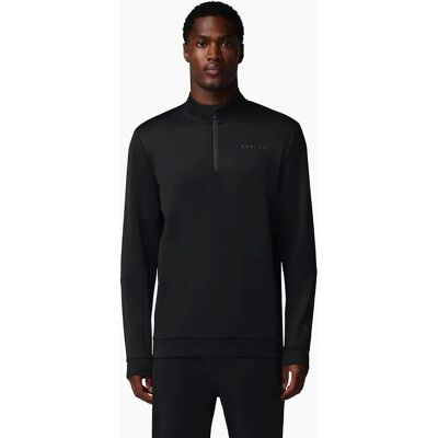 Men's Castore Flex 1/4 Zip Men's Black Sweatshirt - Size: L Men's Castore Flex 1/4 Zip Men's Black Sweatshirt - Size: L