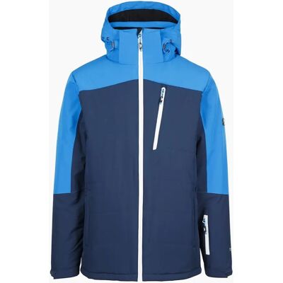 Trespass Men's Bowie Hooded Ski Jacket with Zipped Pocket - Navy - Size: Regular/42 Trespass Men's Bowie Hooded Ski Jacket with Zipped Pocket - Navy - Size: Regular/42