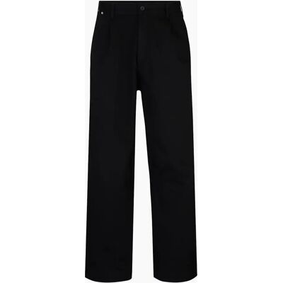 Hugo Boss Men's Kaiden Solid Patterned Straight Chinos - Black - Size: 36W r Hugo Boss Men's Kaiden Solid Patterned Straight Chinos - Black - Size: 36W r
