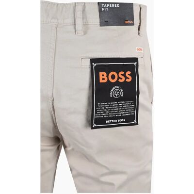 Hugo Boss Men's Boss Orange BOSS CHINO TROUSERS LIGHT BEIGE - Cream - Size: 38 Hugo Boss Men's Boss Orange BOSS CHINO TROUSERS LIGHT BEIGE - Cream - Size: 38