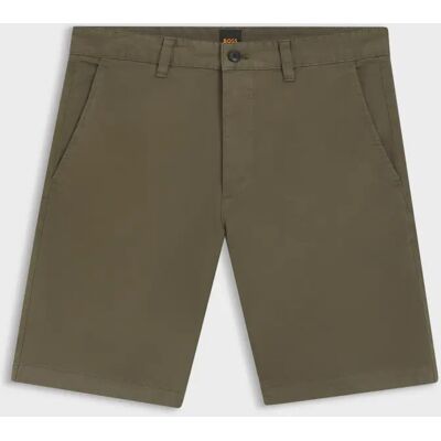 Hugo Boss Men's BOSS Orange Slim Fit Mens Chino Shorts - Bright Green 325 - Tan - Size: 34/32 Hugo Boss Men's BOSS Orange Slim Fit Mens Chino Shorts - Bright Green 325 - Tan - Size: 34/32