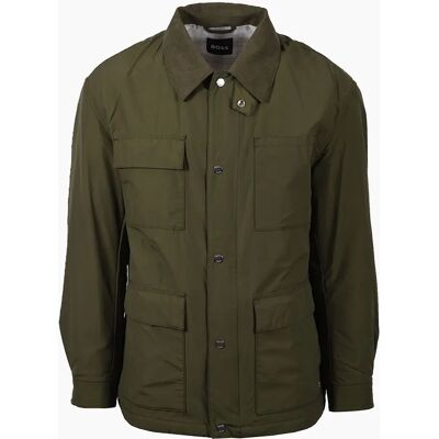 Hugo Boss Men's BOSS BLACK C-CORPO CASUAL JACKET OPEN GREEN - Size: 46 Hugo Boss Men's BOSS BLACK C-CORPO CASUAL JACKET OPEN GREEN - Size: 46