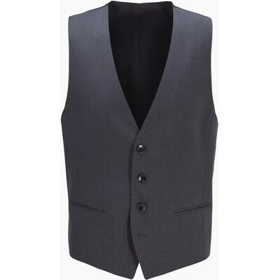 Hugo Boss Men's Waistcoat - Grey - Size: 44 54 Hugo Boss Men's Waistcoat - Grey - Size: 44 54