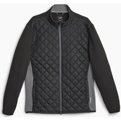 Puma Mens Frost Quilted Jacket - Black - Small - Jacket Puma Mens Frost Quilted Jacket - Black - Small - Jacket
