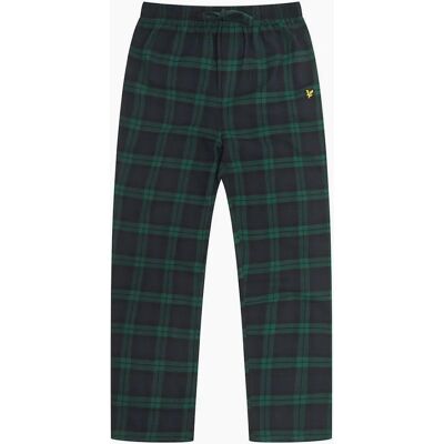Lyle And Scott Men's Vinny Plaid Patterned Regular Fit Pants - Green - Size: XS Lyle And Scott Men's Vinny Plaid Patterned Regular Fit Pants - Green - Size: XS