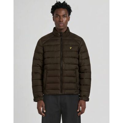 Lyle And Scott Men's Heat Reactive Quilted Jacket - Brown - Size: 44/Regular Lyle And Scott Men's Heat Reactive Quilted Jacket - Brown - Size: 44/Regular
