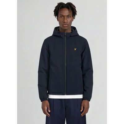 Lyle And Scott Men's Padded Technical Windbreaker Jacket - Navy - Size: 40/Regular Lyle And Scott Men's Padded Technical Windbreaker Jacket - Navy - Size: 40/Regular