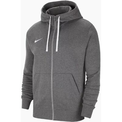 Nike Men's Park 20 Cotton Zip Collar Hoodie - Grey - Size: 40 Nike Men's Park 20 Cotton Zip Collar Hoodie - Grey - Size: 40