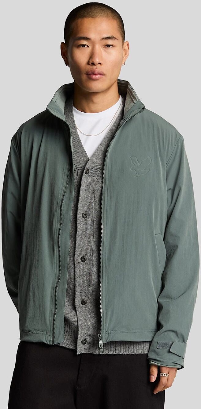 Lyle And Scott Men's Keyline Windbreaker Jacket - Green - Size: 42/Regular