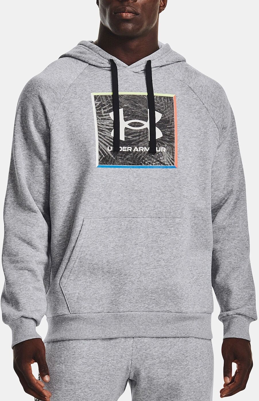Men's Under Armour Rival Fleece Hoodie REDUCED PRICE FROM £49.99 NOW ONLY £29.95 - Grey - Size: 40