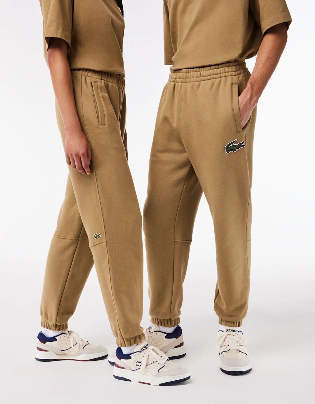 Lacoste Men's Organic Cotton Fleece Sweatpants - Brown - Size: 29/28/32