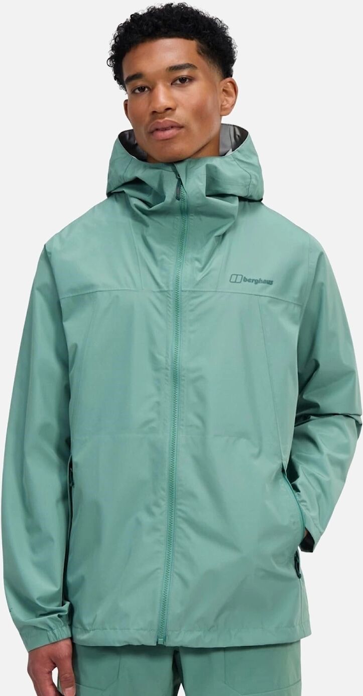 Men's Berghaus Mens Deluge Pro 3.0 Waterproof Walking Jacket - Blue - Size: 42/Regular