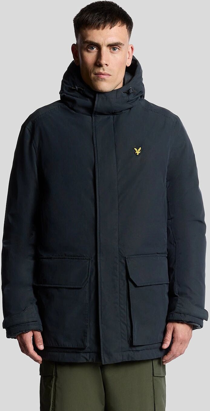 Lyle And Scott Men's Heavyweight Hooded Parka - Navy - Size: 42/Regular