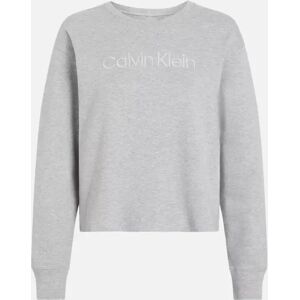 Calvin Klein Women's Women Modern Terry Sweatshirt, Grey Heather - Size: 16