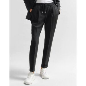 Hugo Boss Women's Tariyana9 Regular-Fit Drawstring Trousers - Black - Size: 10