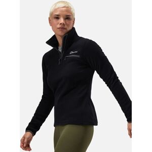 Women's Berghaus Womens Prism 2.0 Micro Polartech Half Zip Fleece - Black - Size: 14 Women's Berghaus Womens Prism 2.0 Micro Polartech Half Zip Fleece - Black - Size: 14