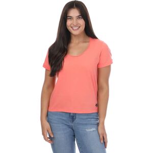 Ted Baker Women's Miarna V-Neck Easy Fit T-Shirt - Pink - Size: 12 Ted Baker Women's Miarna V-Neck Easy Fit T-Shirt - Pink - Size: 12