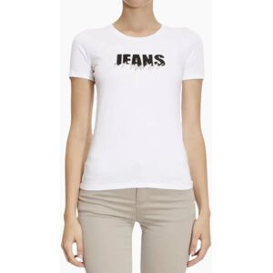 Women's ARMANI JEANS 6X5T01 5J00Z Womens T Shirt White Casual Crew Neck Short Sleeve Top - Size: 12 Women's ARMANI JEANS 6X5T01 5J00Z Womens T Shirt White Casual Crew Neck Short Sleeve Top - Size: 12