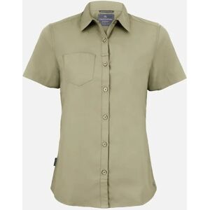 Women's Craghoppers Womens/Ladies Expert Kiwi Short-Sleeved Shirt - Pebble Brown - Size: 10 Women's Craghoppers Womens/Ladies Expert Kiwi Short-Sleeved Shirt - Pebble Brown - Size: 10