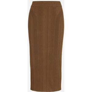 Hugo Boss Women's Freedah Knitted Pencil Skirt - Brown - Size: 8 Hugo Boss Women's Freedah Knitted Pencil Skirt - Brown - Size: 8