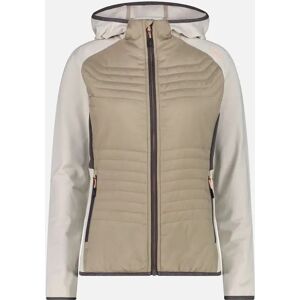 Women's CMP Womens Unlimitech Hybrid Performance Padded Jacket - Tan - Size: 14 Women's CMP Womens Unlimitech Hybrid Performance Padded Jacket - Tan - Size: 14