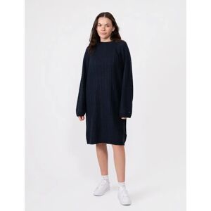 Women's Tommy Hilfiger Cable Knit Womens Relaxed Jumper Dress - Desert Sky - Blue/Black - Size: 10/8 Women's Tommy Hilfiger Cable Knit Womens Relaxed Jumper Dress - Desert Sky - Blue/Black - Size: 10/8