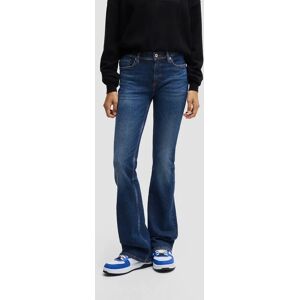 Hugo Boss Women's Getti B Flared Low-Rise Jeans - Blue - Size: 12/32in Hugo Boss Women's Getti B Flared Low-Rise Jeans - Blue - Size: 12/32in