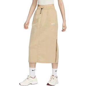Women's Nike Essential Woven High Waisted Beige Skirt - Tan - Size: 10 Women's Nike Essential Woven High Waisted Beige Skirt - Tan - Size: 10