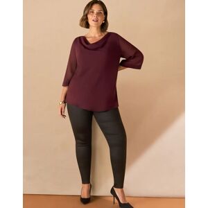 Live Unlimited London Women's Black Coated Jegging - Size: 16 Live Unlimited London Women's Black Coated Jegging - Size: 16
