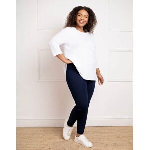 Live Unlimited London Women's Navy Denim Jeggings - Blue - Size: 24 Live Unlimited London Women's Navy Denim Jeggings - Blue - Size: 24