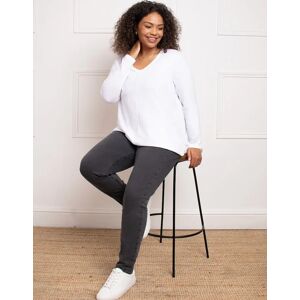 Live Unlimited London Women's Grey Jegging - Size: 12 Live Unlimited London Women's Grey Jegging - Size: 12